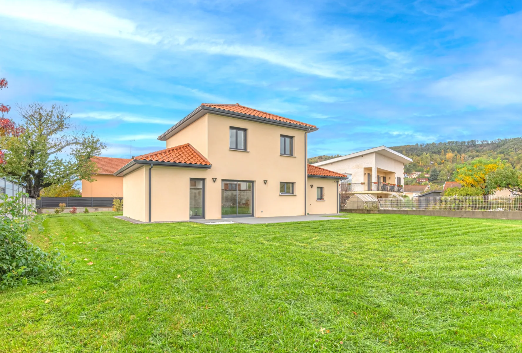 Maison contemporaine dans les Vals du Dauphiné